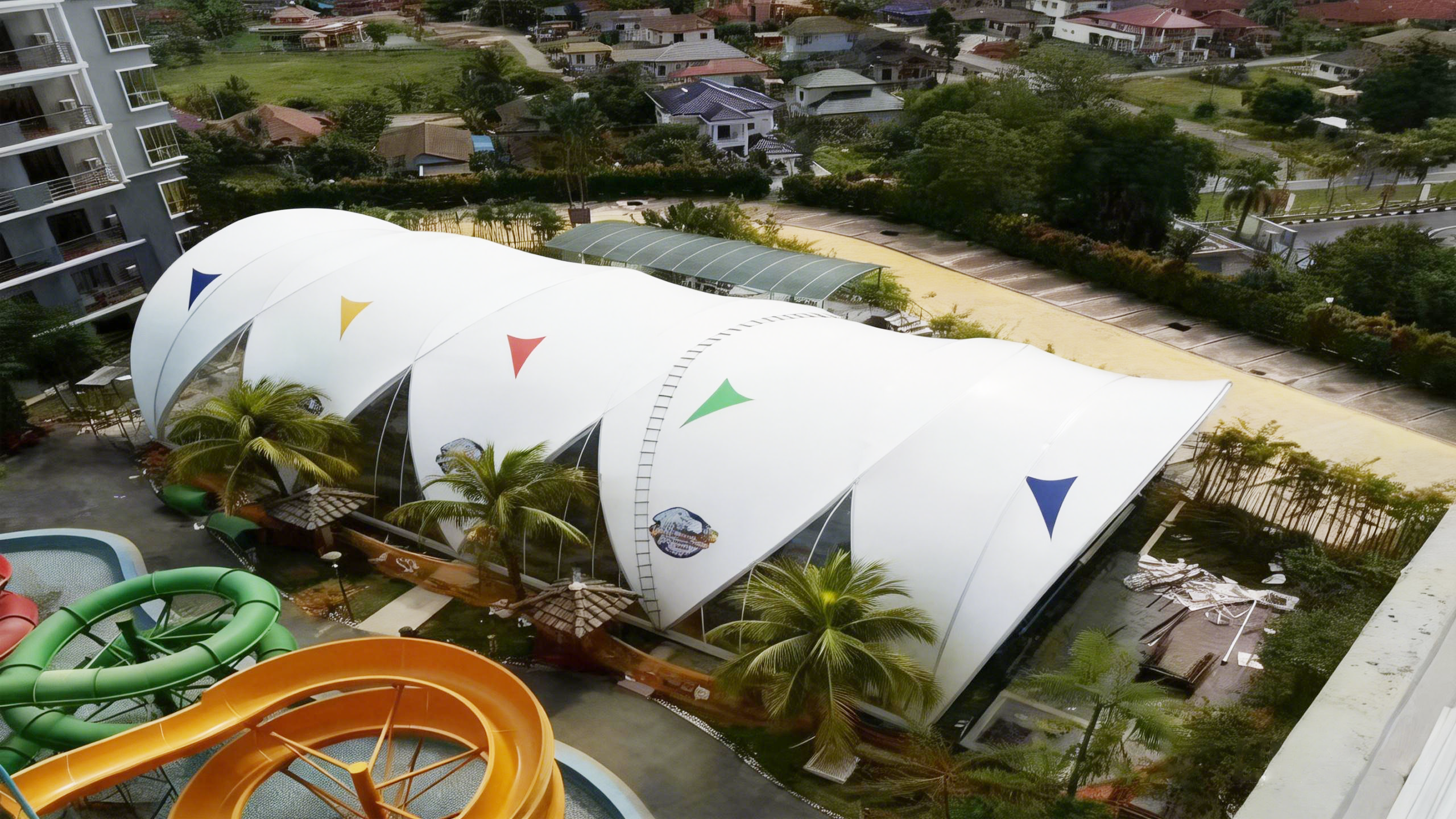 Membrane Structure Hotel Tent (5)