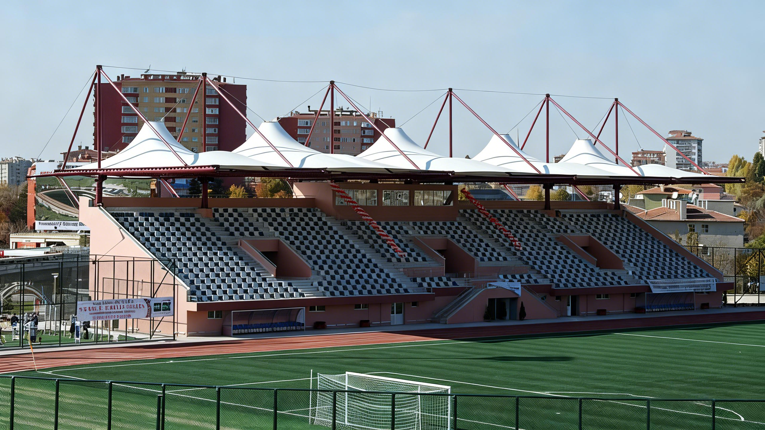 Sports Stand Membrane Structures (Open-Air Grandstand Canopies)