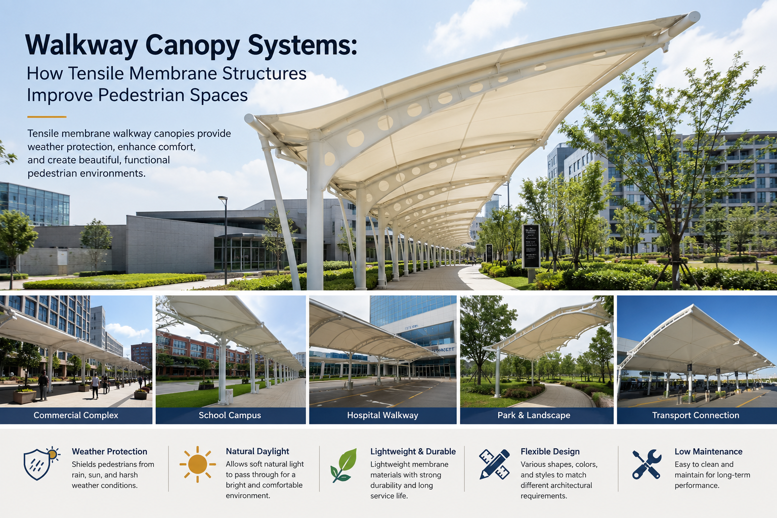 Walkway Canopy Systems