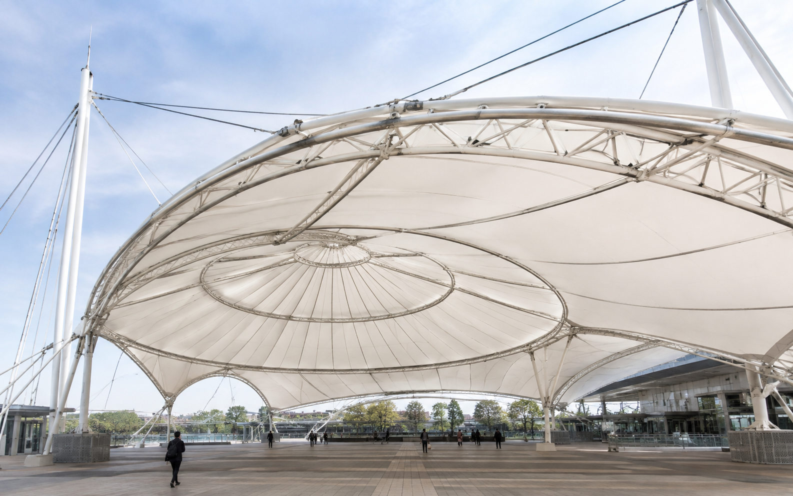 PVDF, PTFE and ETFE Membrane Specifications for Tensile Structures