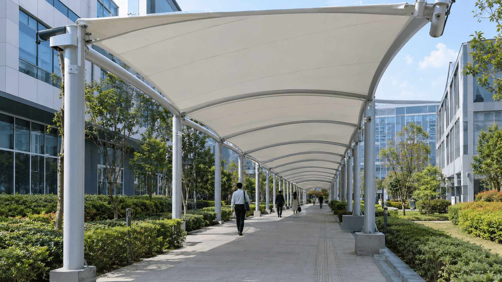 Covered Walkway Canopy Systems: What Project Buyers Should Confirm Before Ordering